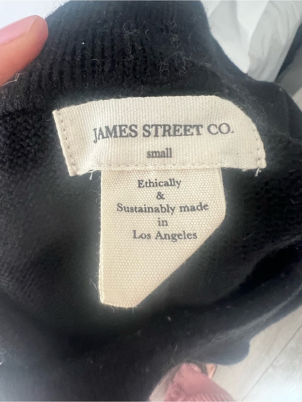 James Street Co Ola skirt leggings size small black - Picture 9 of 9